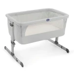 Chicco Next 2 Me Bedside Crib - Silver - تشيكو