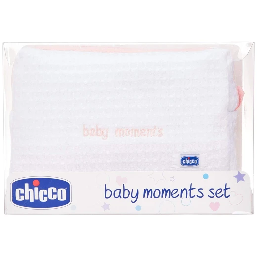 Chicco Baby Moments Gift Pink (Beauty With Zip) - تشيكو - Image 9