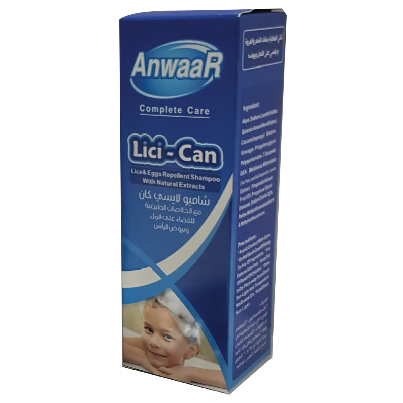 Lici-can Head Lice Shampoo - Lice Prevention & Repellent - Kid’s Shampoo Lice Treatment (للقمل)
