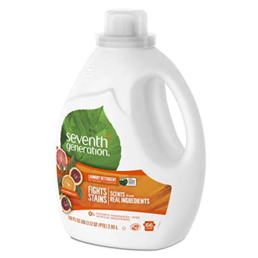 Seventh Generation Liquid Laundry Detergent, Fresh Citrus Scent 2.95L - سيفينث جينيراشن - Image 7