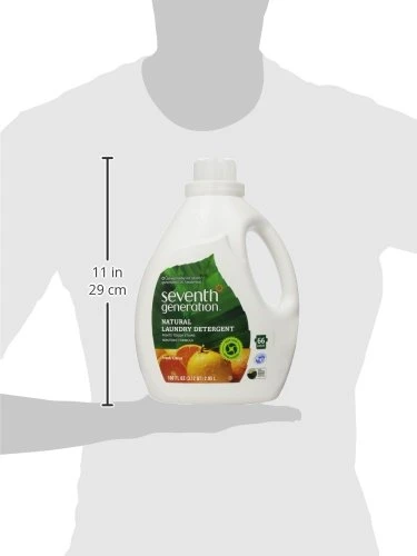 Seventh Generation Liquid Laundry Detergent, Fresh Citrus Scent 2.95L - سيفينث جينيراشن - Image 8