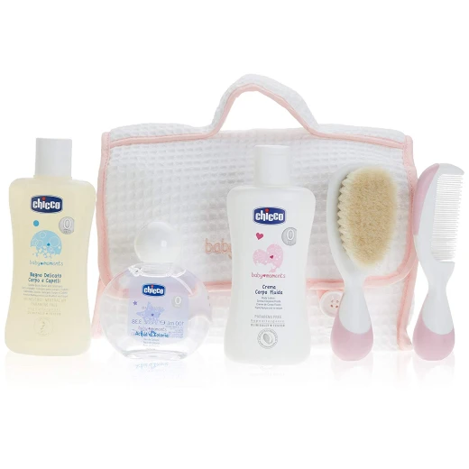 Chicco Baby Moment Pink Beauty Case With Handle - تشيكو - Image 2