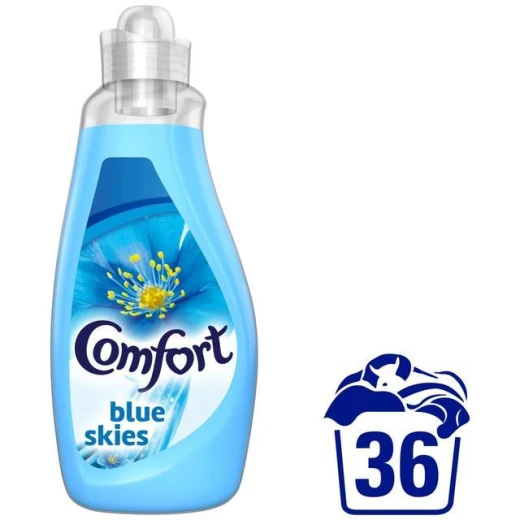 Comfort Fabric Conditioner Blue 36 Wash 1.26L (Made in Britain) Comfort Fabric Conditioner Blue 36 Wash 1.26L (Made in Britain)