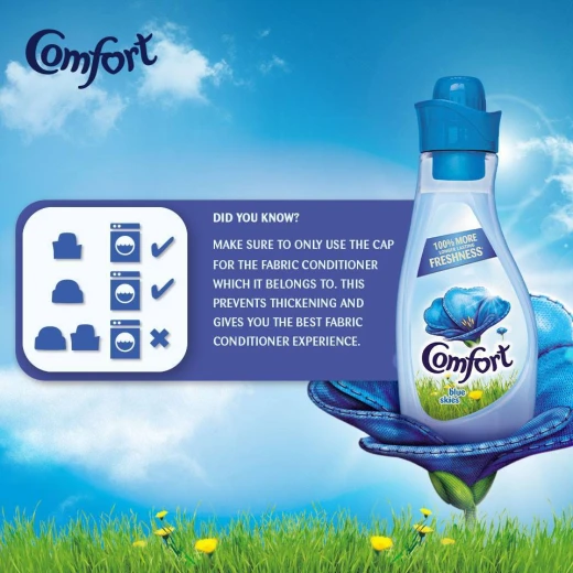 Comfort Fabric Conditioner Blue 36 Wash 1.26L (Made in Britain) - كومفورت - Image 4