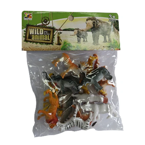 Mini Wild Jungle Animals - Plastic Mini Educational Jungle Animal Toys