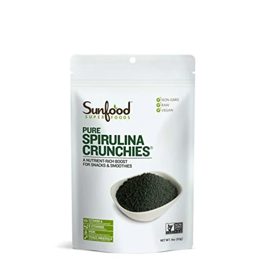 Sunfood Superfoods Pure Spirulina Crunchies Sunfood Superfoods Pure Spirulina Crunchies