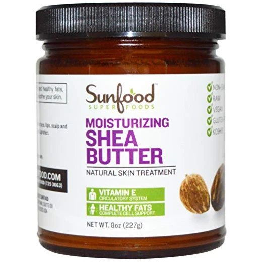 Sunfood Shea Butter, 8oz, Raw, Wild-crafted