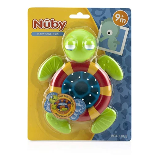 Nuby Floating Turtle, 6m+ - نوبي - Image 2