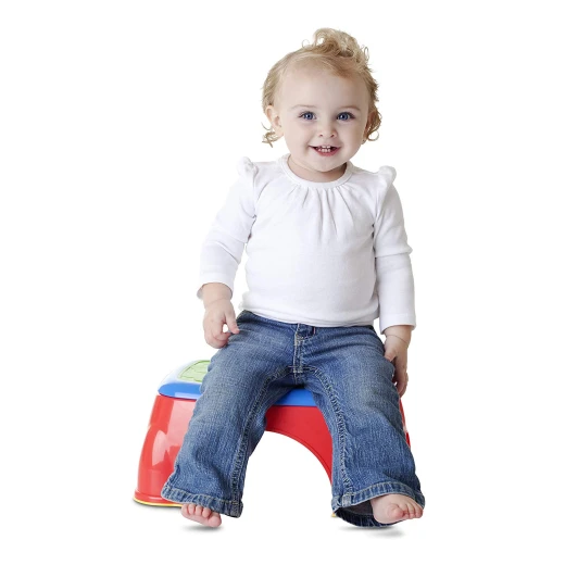 Nuby Step Stool, Red-Blue-Green - نوبي - Image 2