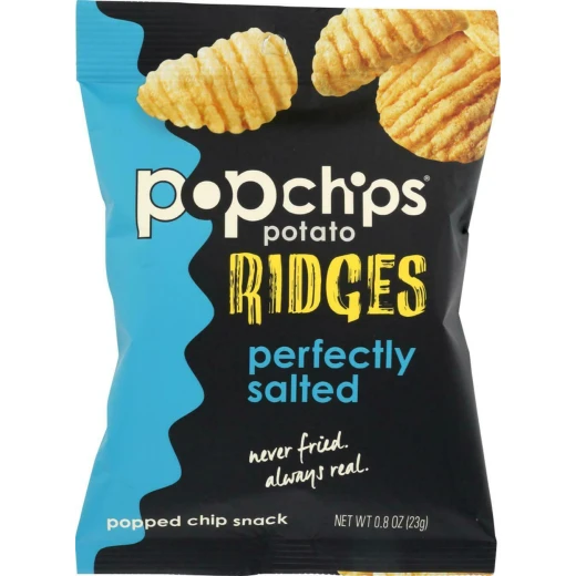 Pop Potato Chip - Ridges - Sea Salt, 23g Pop Potato Chip - Ridges - Sea Salt, 23g
