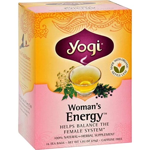 Yogi Tea, Woman's Energy, Caffeine Free, 16 Tea Bags 29g - يوجي - Image 3