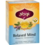 Yogi Relaxed Mind Herbal Tea Caffeine Free - 16 Tea Bags, 32g - يوجي