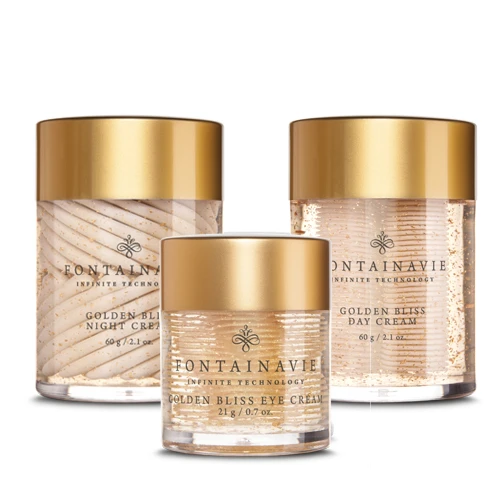 Federico Mahora Golden Bliss Facial Care Package Includes Day Cream, Eye Cream, Night Cream Federico Mahora Golden Bliss Facial Care Package Includes Day Cream, Eye Cream, Night Cream