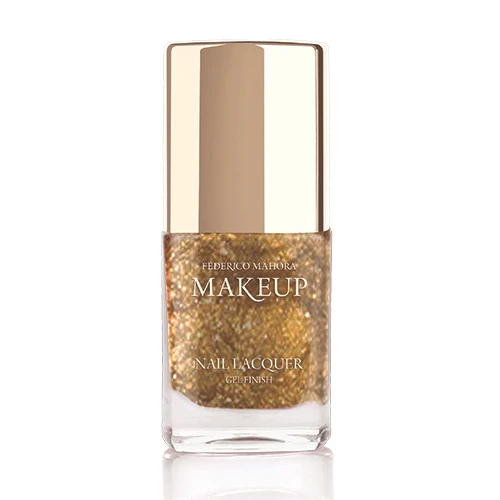 Federico Mahora - Nail Lacquer Gel Finish Metallic Gold - فيديريكو ماهورا