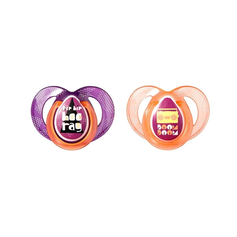 Tommee Tippee Silicone 2pcs 6-18m - تومي تيبي