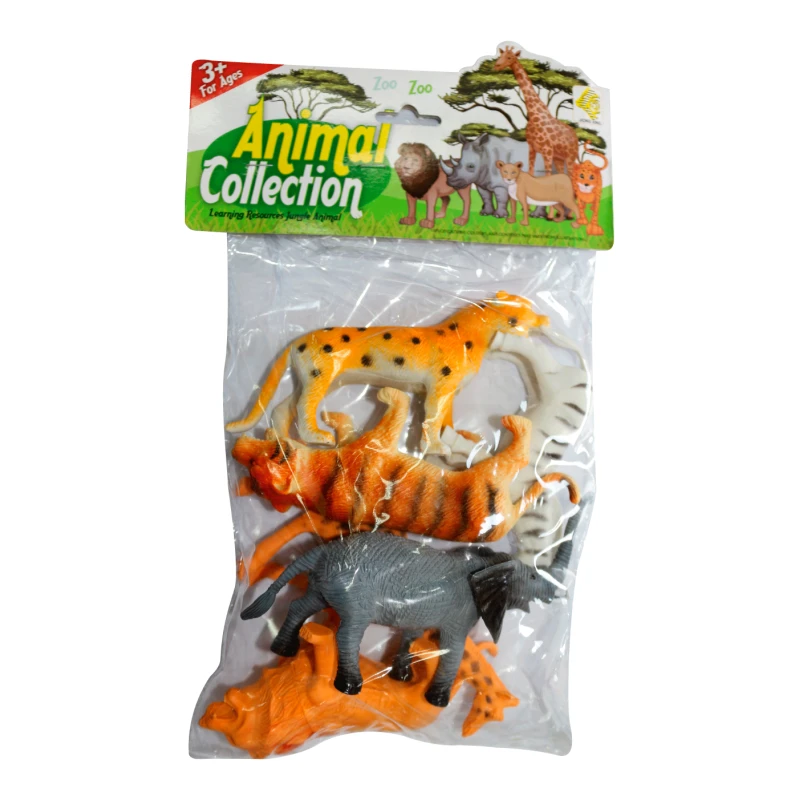 Wild Animals large Animals 6 pc