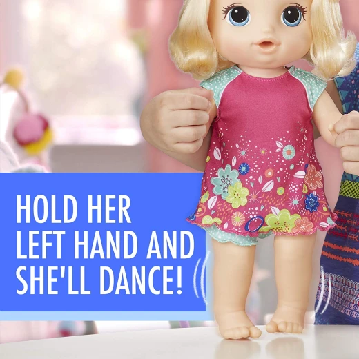Baby Alive Potty Dance Baby Blonde Girl Doll - بيبي ألايف - Image 3