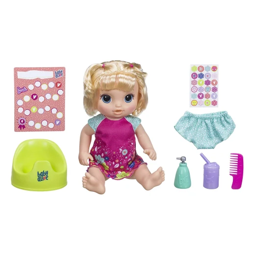Baby Alive Potty Dance Baby Blonde Girl Doll - بيبي ألايف - Image 7