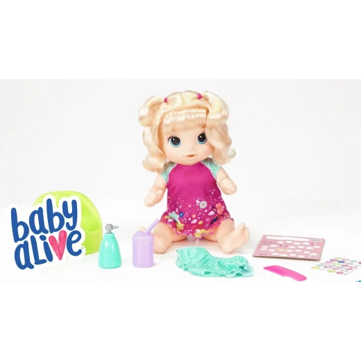 Baby Alive Potty Dance Baby Blonde Girl Doll - بيبي ألايف - Image 10