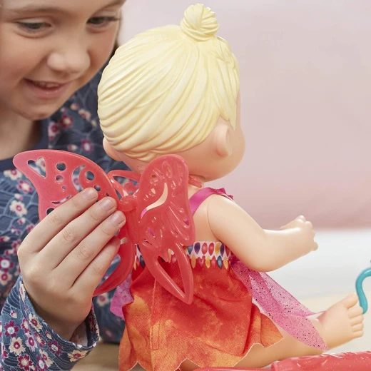 Baby Alive Doll - Face Paint Fairy Blonde Drawing Accessories Toy - بيبي ألايف - Image 6