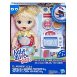 Baby Alive Snackin’ Treats Baby (Blonde Curly Hair) - بيبي ألايف