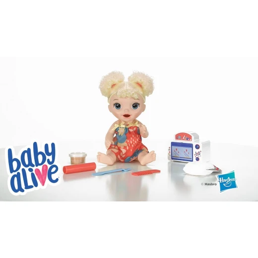 Baby Alive Snackin’ Treats Baby (Blonde Curly Hair) - بيبي ألايف - Image 7