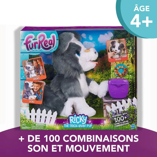 FurReal Friends Ricky My Little Dog Interactive Soft Toy - فور ريل فريندز - Image 6