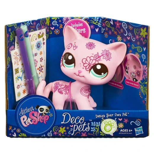 Littlest Pet Shop Deco Pets Personalize Your Pet Kitty Littlest Pet Shop Deco Pets Personalize Your Pet Kitty