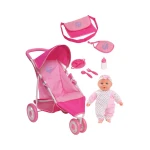 Baby Habibi - Pipe Jogger With Doll And Accessories Set - بيبي حبيبي