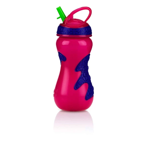 Nuby Cup Gator Grip 450ml - أصفر - نوبي - Image 3