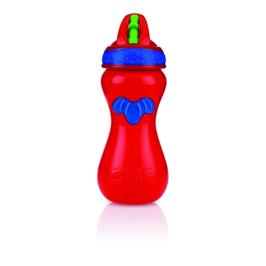Nuby Cup Gator Grip 450ml - أصفر - نوبي - Image 4