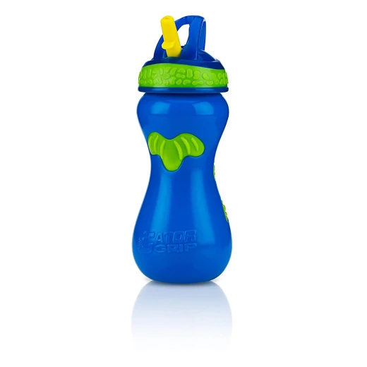 Nuby Cup Gator Grip 450ml - أصفر - نوبي - Image 5