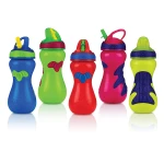 Nuby Cup Gator Grip 450ml - أصفر - نوبي
