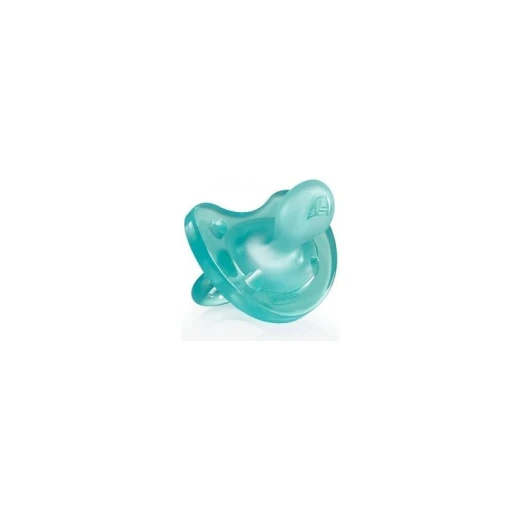 Chicco Physio Soft Soother Silicone (0M+) 1 Piece - Blue - تشيكو - Image 2