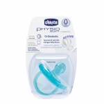 Chicco Physio Soft Soother Silicone (0M+) 1 Piece - Blue - تشيكو