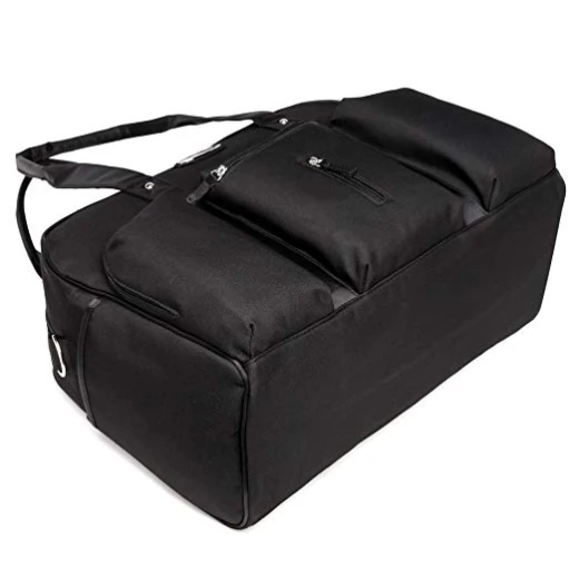 Colorland Abdie Duffel Shoulder Mummy Diaper Bag (Black) - كولورلاند - Image 13