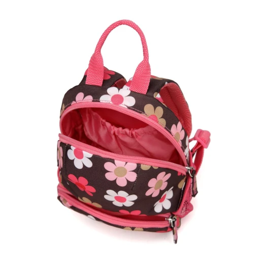 Colorland Lacey Anti-Lost Baby Backpack, Brown French Flower - كولورلاند - Image 6