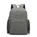 Colorland Baby Changing Backpack with Built in USB Port (Gray) - كولورلاند
