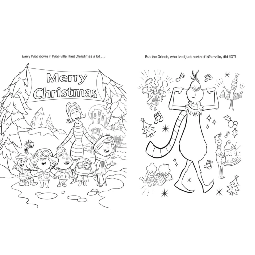 The Grinch: Movie Colouring Book: Movie Tie-in Paperback - الدكتور سيوس - Image 2