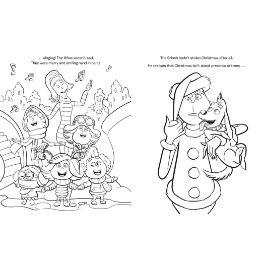 The Grinch: Movie Colouring Book: Movie Tie-in Paperback - الدكتور سيوس - Image 4