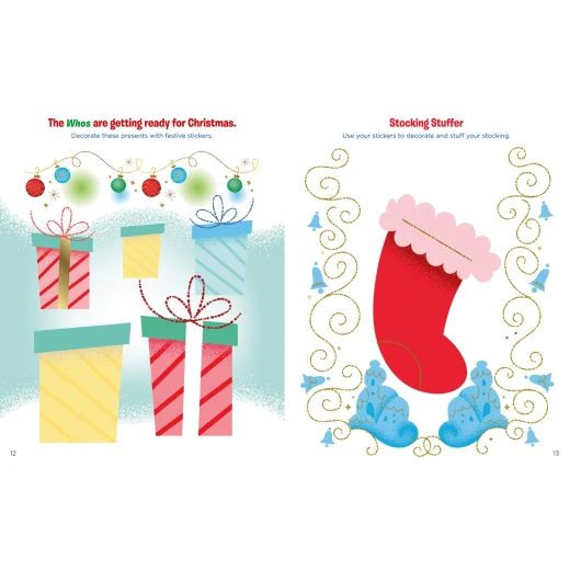 The Grinch: Movie Sticker Book - الدكتور سيوس - Image 2