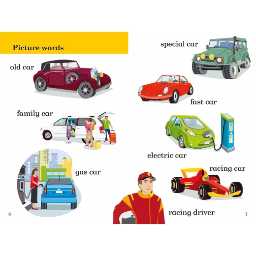 Ladybird Readers Level 1 : Cars SB - كتب ليدي بيرد - Image 3