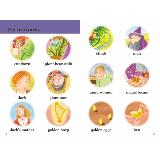 Ladybird Readers Level 3 : Jack and the Beanstalk SB - كتب ليدي بيرد - Image 2