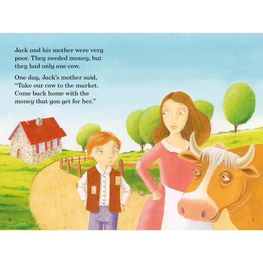 Ladybird Readers Level 3 : Jack and the Beanstalk SB - كتب ليدي بيرد - Image 3