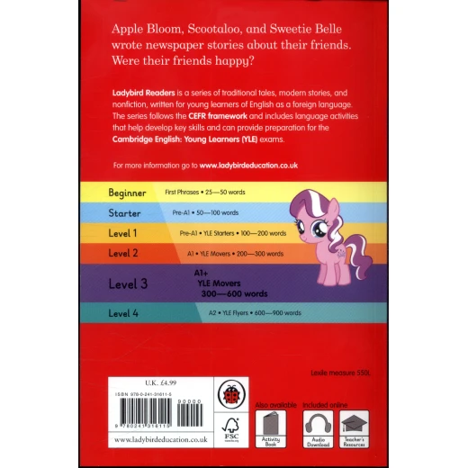 Ladybird Readers Level 3 : The Pony School News SB - كتب ليدي بيرد - Image 2
