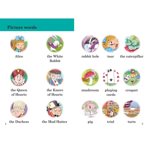 Ladybird Readers Level 4 : Alice in Wonderland SB - كتب ليدي بيرد - Image 2