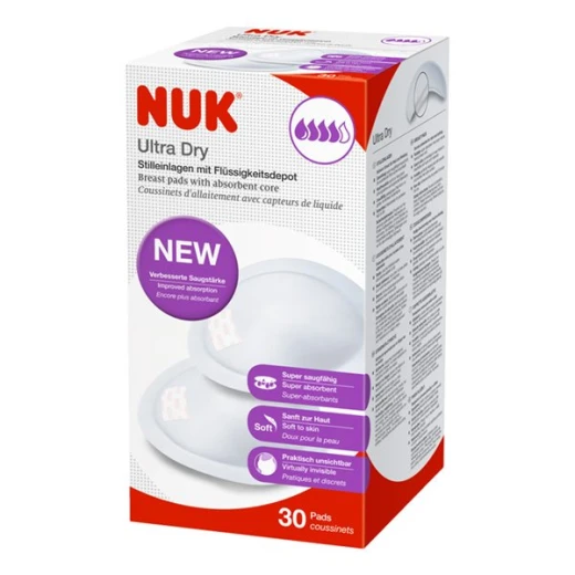 NUK Ultra Dry Breast Pads (30 pack) NUK Ultra Dry Breast Pads (30 pack)