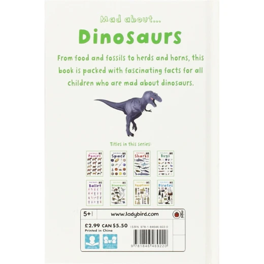 Ladybird Mini.P Mad About : Dinosaurs - كتب ليدي بيرد - Image 2