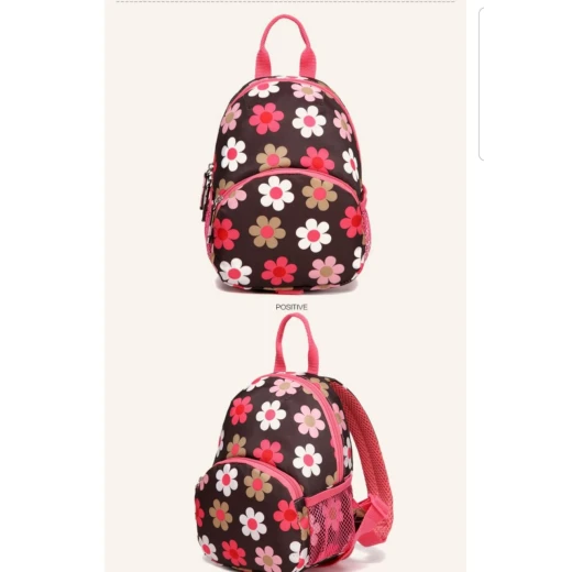 Colorland Lacey Anti-Lost Baby Backpack, Brown French Flower - كولورلاند - Image 4