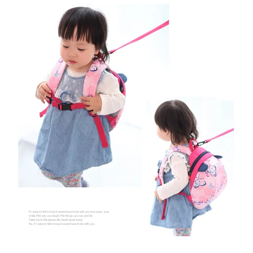 Sunveno Kids Backpack, Butterfly Pink - سن فينو - Image 13